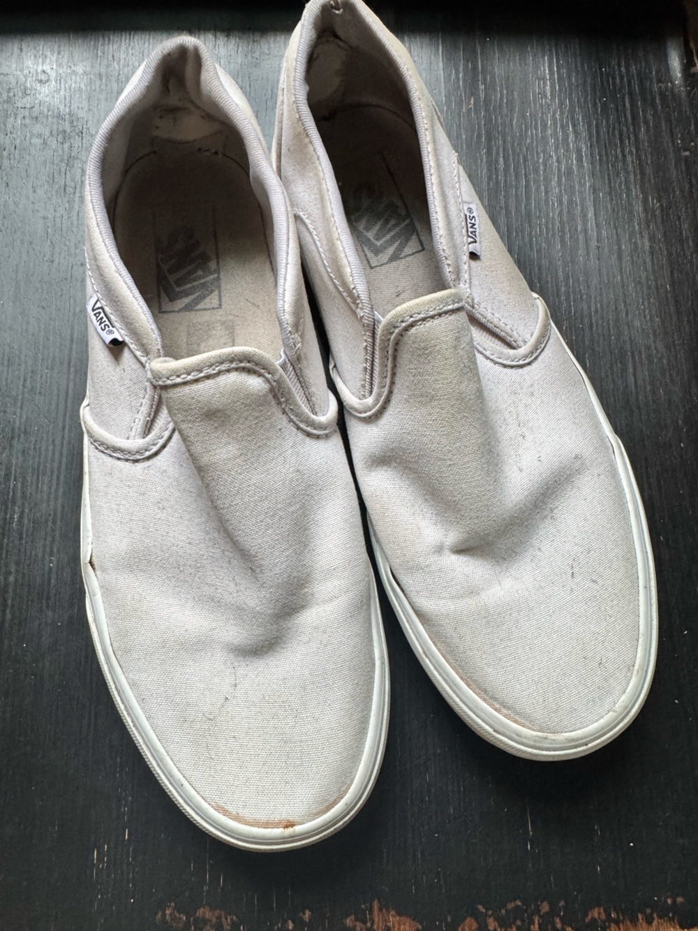 Vans white Slip-On Canvas